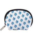 Little Blue Daisies  Accessory Pouch (Small)