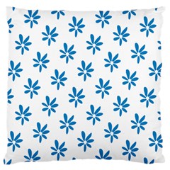 Little Blue Daisies  Standard Flano Cushion Case (Two Sides) from ArtsNow.com Front