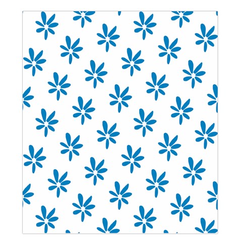 Little Blue Daisies  Duvet Cover (King Size) from ArtsNow.com Duvet Quilt