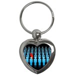 Difference Key Chain (Heart)