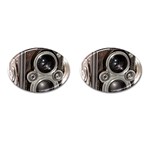 Rolleiflex camera Cufflinks (Oval)