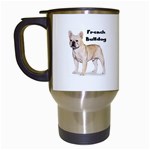 French Bulldog Travel Mug (White)