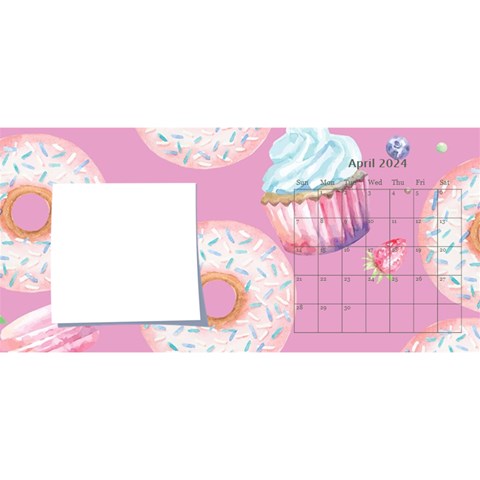 Sugar and Spice Desktop Calendar 11  x 5  from ArtsNow.com Apr 2024