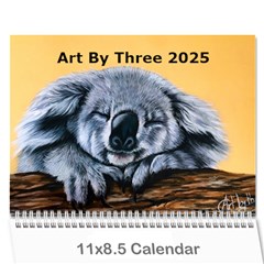 Calendar 2025 Wall Calendar 11 x 8.5 (12 Cover