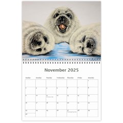 Calendar 2025 Wall Calendar 11 x 8.5 (12 Nov 2025