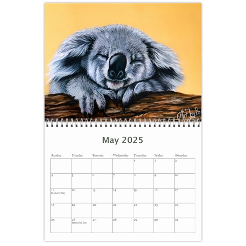 Calendar 2025 Wall Calendar 11 x 8.5 (12 Month