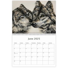 Calendar 2025 Wall Calendar 11 x 8.5 (12 Jun 2025