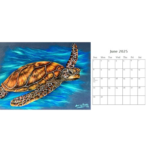 Desk Calendar 11 x 5 from ArtsNow.com Jun 2025