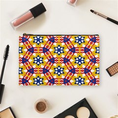 Wavey shapes pattern                                                              Cosmetic Bag from ArtsNow.com Front