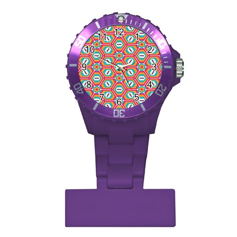 Hexagons and stars pattern                                                                Nurses Watch from ArtsNow.com Front