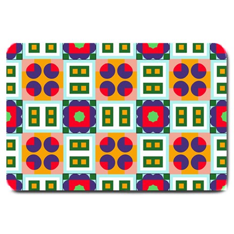 Shapes in shapes 2                                                                 Large Doormat from ArtsNow.com 30 x20  Door Mat