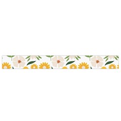 Flowers on a white background pattern                                                                 Belt Pouch Bag (Large) from ArtsNow.com Bottom