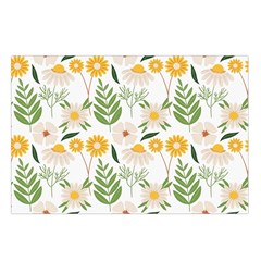 Flowers on a white background pattern                                                                 Belt Pouch Bag (Large) from ArtsNow.com Loop