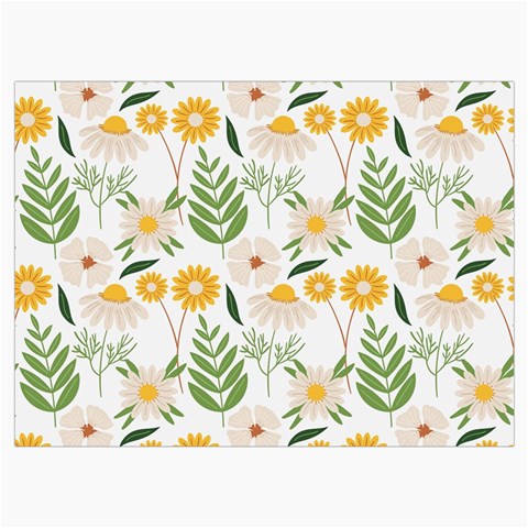 Flowers on a white background pattern                                                                 Roll Up Canvas Pencil Holder (M) from ArtsNow.com Front