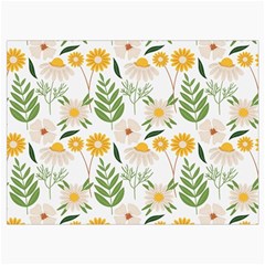 Flowers on a white background pattern                                                                 Roll Up Canvas Pencil Holder (M) from ArtsNow.com Front