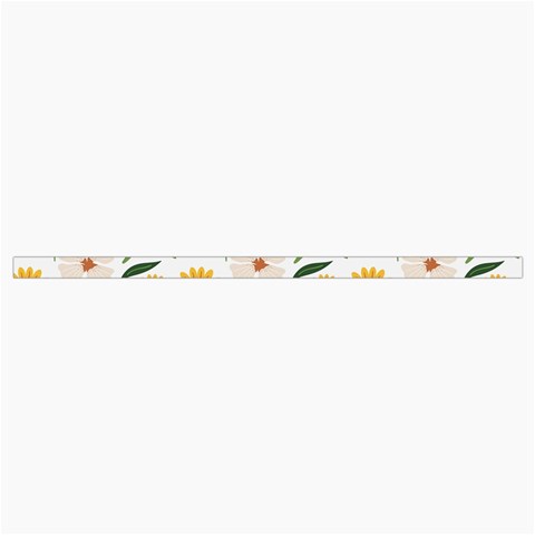 Flowers on a white background pattern                                                                 Roll Up Canvas Pencil Holder (M) from ArtsNow.com Strap