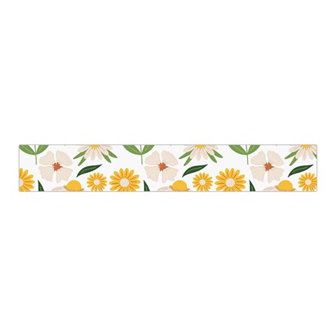 Flowers on a white background pattern                                                                   Midi Wrap Pencil Skirt from ArtsNow.com Waistband