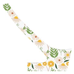 Flowers on a white background pattern                                                                   Cross Back Hipster Bikini Set from ArtsNow.com Back Right