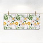 Flowers on a white background pattern                                                                    Hand Towel