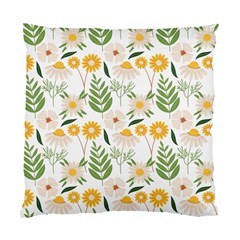 Flowers on a white background pattern                                                                   Standard Cushion Case (Two Sides) from ArtsNow.com Front