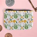 Flowers on a white background pattern                                                                   Mini Coin Purse