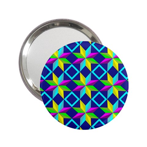 Colorful stars pattern                                                                     2.25  Handbag Mirror from ArtsNow.com Front