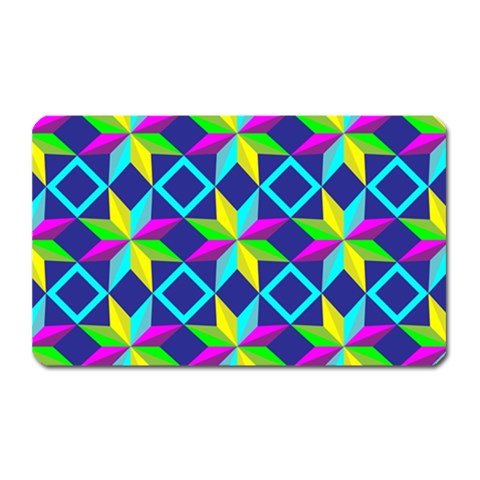 Colorful stars pattern                                                                     Magnet (Rectangular) from ArtsNow.com Front