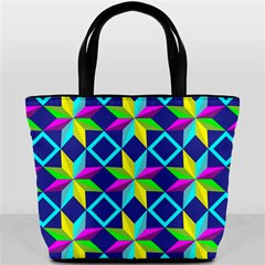 Colorful stars pattern                                                                     Bucket Bag from ArtsNow.com Back