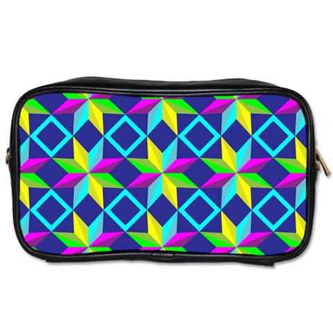 Colorful stars pattern                                                                     Toiletries Bag (Two Sides) from ArtsNow.com Front