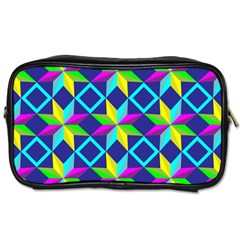 Colorful stars pattern                                                                     Toiletries Bag (Two Sides) from ArtsNow.com Front