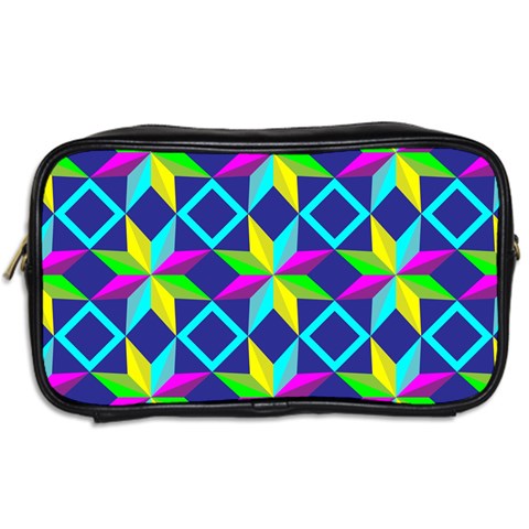 Colorful stars pattern                                                                     Toiletries Bag (Two Sides) from ArtsNow.com Back