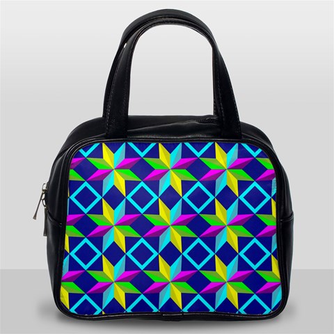 Colorful stars pattern                                                                     Classic Handbag (Two Sides) from ArtsNow.com Back