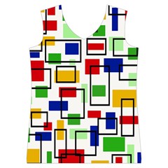 Colorful rectangles                                                                      Women s Basketball Tank Top from ArtsNow.com Front