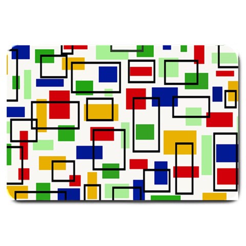 Colorful rectangles                                                                      Large Doormat from ArtsNow.com 30 x20  Door Mat