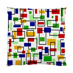 Colorful rectangles                                                                     Standard Cushion Case (Two Sides) from ArtsNow.com Back