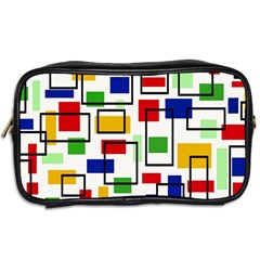 Colorful rectangles                                                                      Toiletries Bag (Two Sides) from ArtsNow.com Back