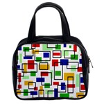 Colorful rectangles                                                                      Classic Handbag (Two Sides)