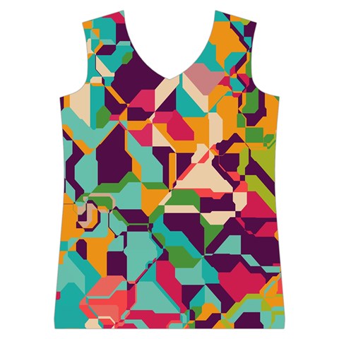 Retro chaos                                                                       Women s Basketball Tank Top from ArtsNow.com Front