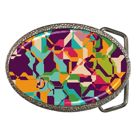 Retro chaos                                                                       Belt Buckle from ArtsNow.com Front