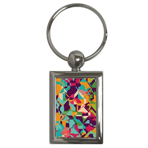 Retro chaos                                                                       Key Chain (Rectangle) from ArtsNow.com Front