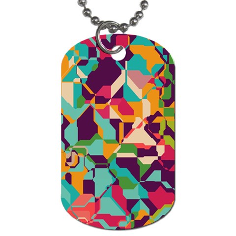 Retro chaos                                                                       Dog Tag (One Side) from ArtsNow.com Front