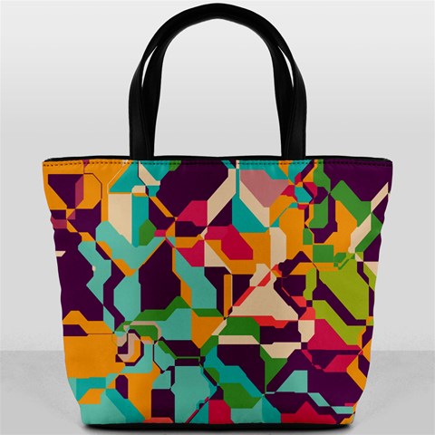 Retro chaos                                                                       Bucket Bag from ArtsNow.com Front