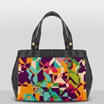 Retro chaos                                                                       Oversize Office Handbag (2 Sides)