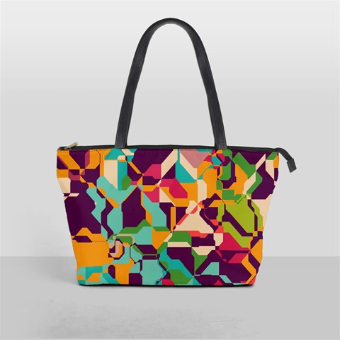 Retro chaos                                                                       Classic Shoulder Handbag from ArtsNow.com Front