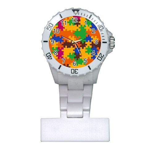 Retro colors puzzle pieces                                                                        Nurses Watch from ArtsNow.com Front