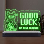 Lucky Cat LED Acrylic Message Display