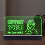 Support Baby Meme LED Acrylic Message Display