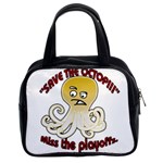 Save The Octopi!! Photo Handbag (Two Sides)