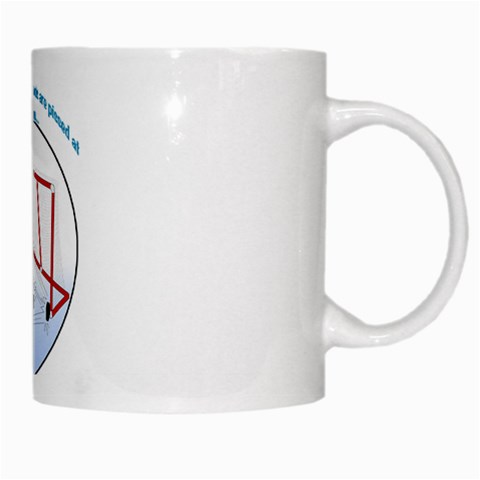 Pissed Off Puck Gods White Mug from ArtsNow.com Right