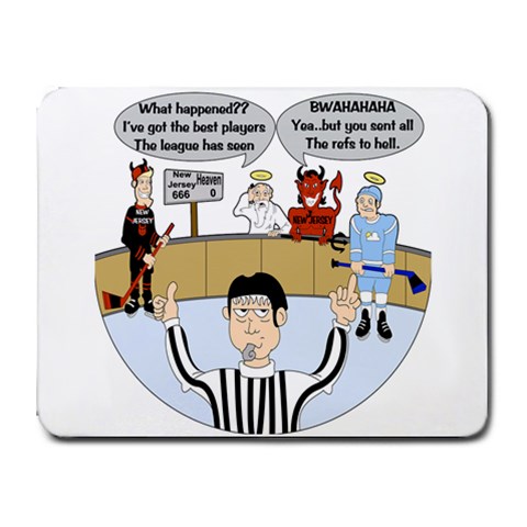 Jersey Devils Small Mousepad from ArtsNow.com Front